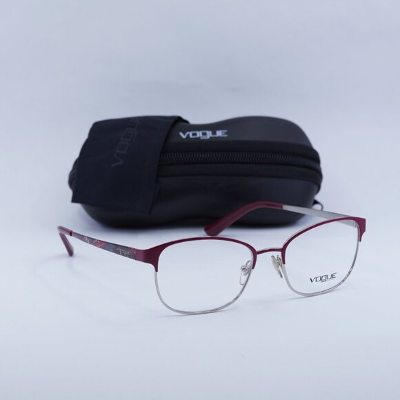 Vogue VO4072 5055 Eyeglasses - Dark Red/Silver Frame 52mm main image 10